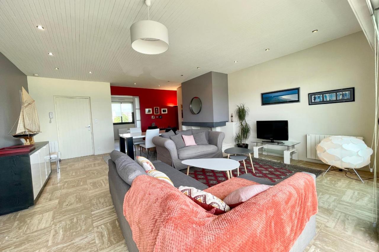 Luxury T3 Standing 2 - Vue Mer Exceptionnelle 180 Larmor-Plage Ngoại thất bức ảnh