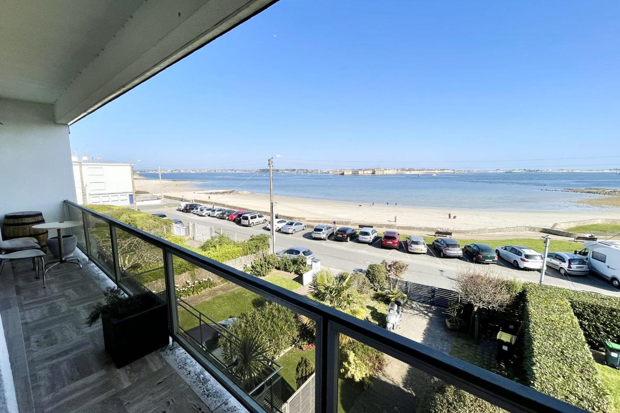 Luxury T3 Standing 2 - Vue Mer Exceptionnelle 180 Larmor-Plage Ngoại thất bức ảnh